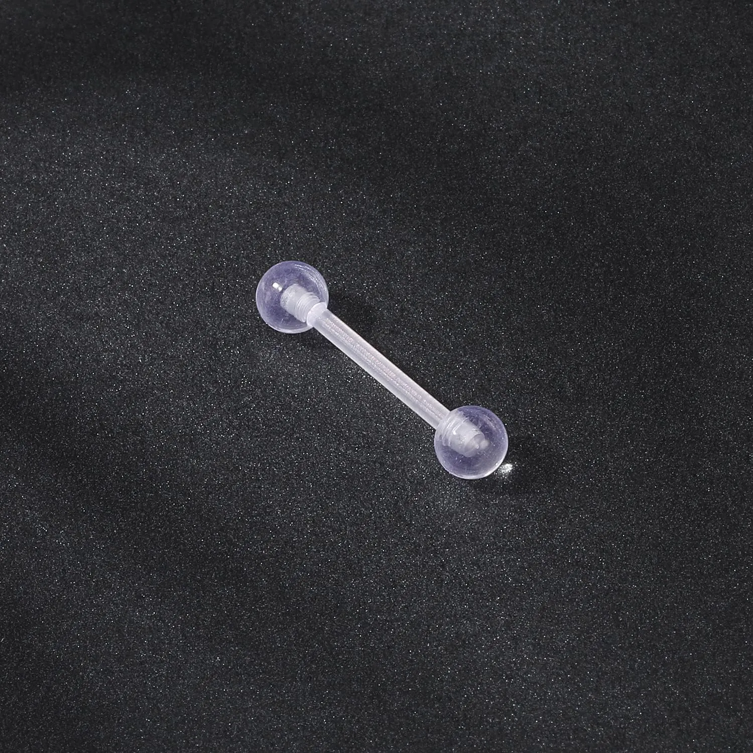 14g 16g Clear Plastic Nipple Rings for Surgery Pregnant Maternity Weaning, Horseshoe Nipple Piercing Jewelry, Plastic Clear Tongue Rings Piercing Retainer Jewelry