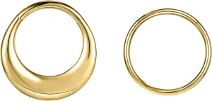 16G 8mm/10mm Nose Rings Hoops Surgical Steel Septum Rings Hoops Hinged Segment Nose Cartilage Clicker Hoop Earrings Piercing Rings for Piercing Rings for Women Men Gold Silver