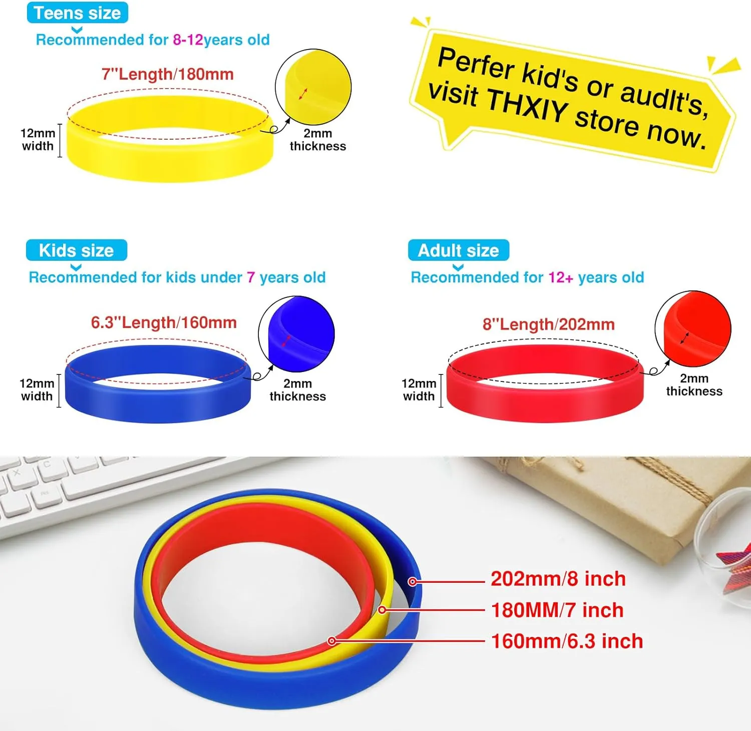 50 PCS Silicone Wristbands for Kids Teens, 7'' Sports Wholesale Rubber Bracelets for Events, Party Teacher Supplies Boys Gilrs Education Activities Purple