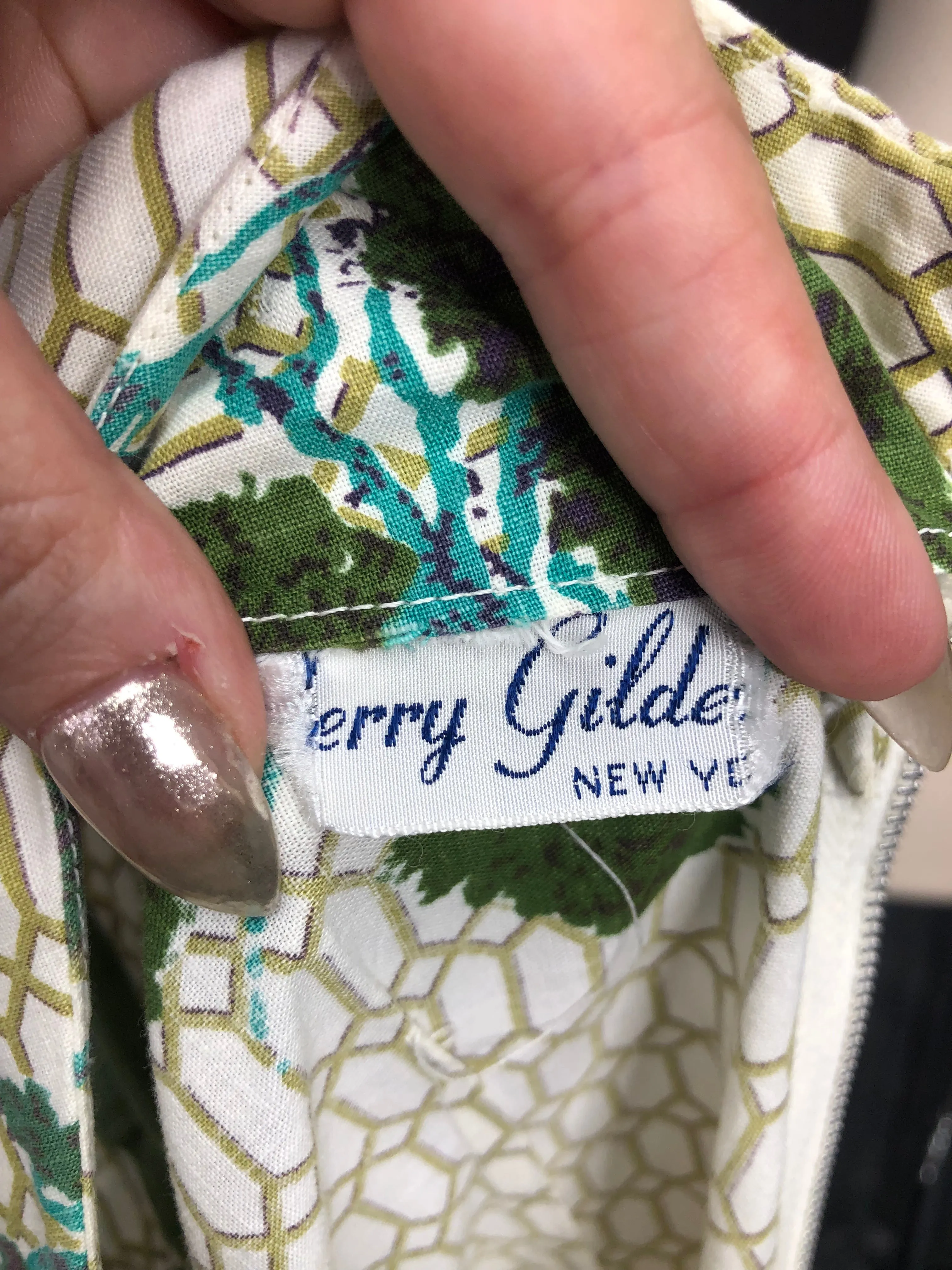50s Jerry Gilden Carnation Dress