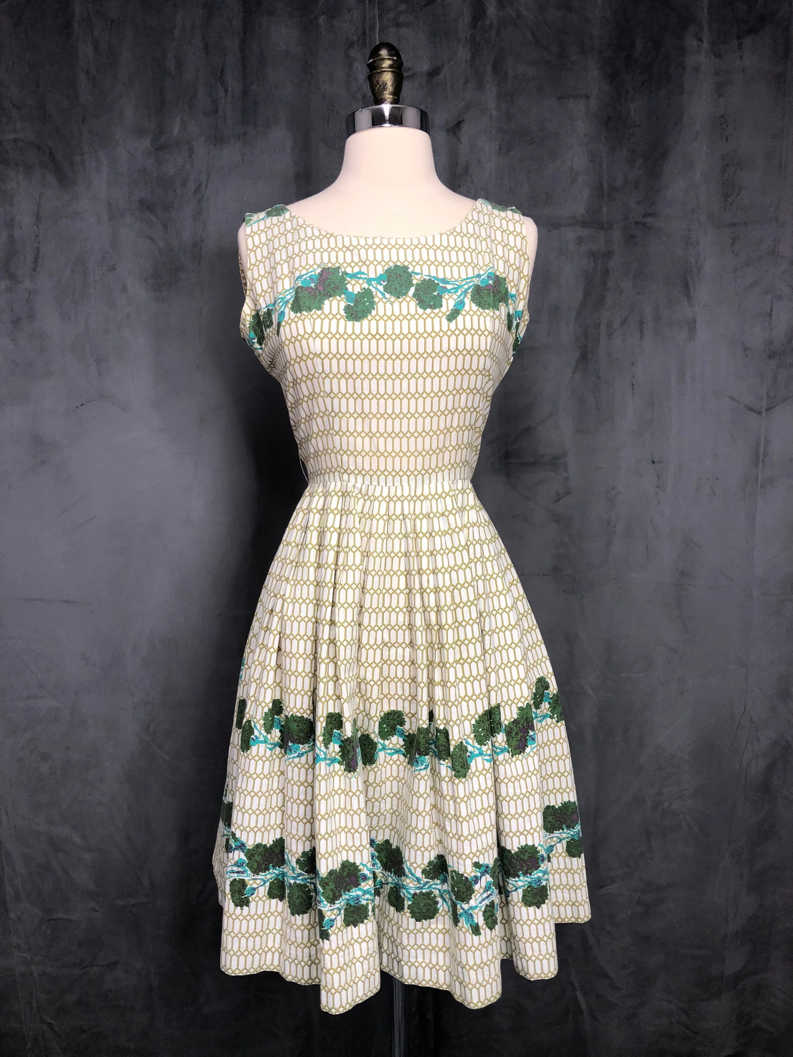 50s Jerry Gilden Carnation Dress