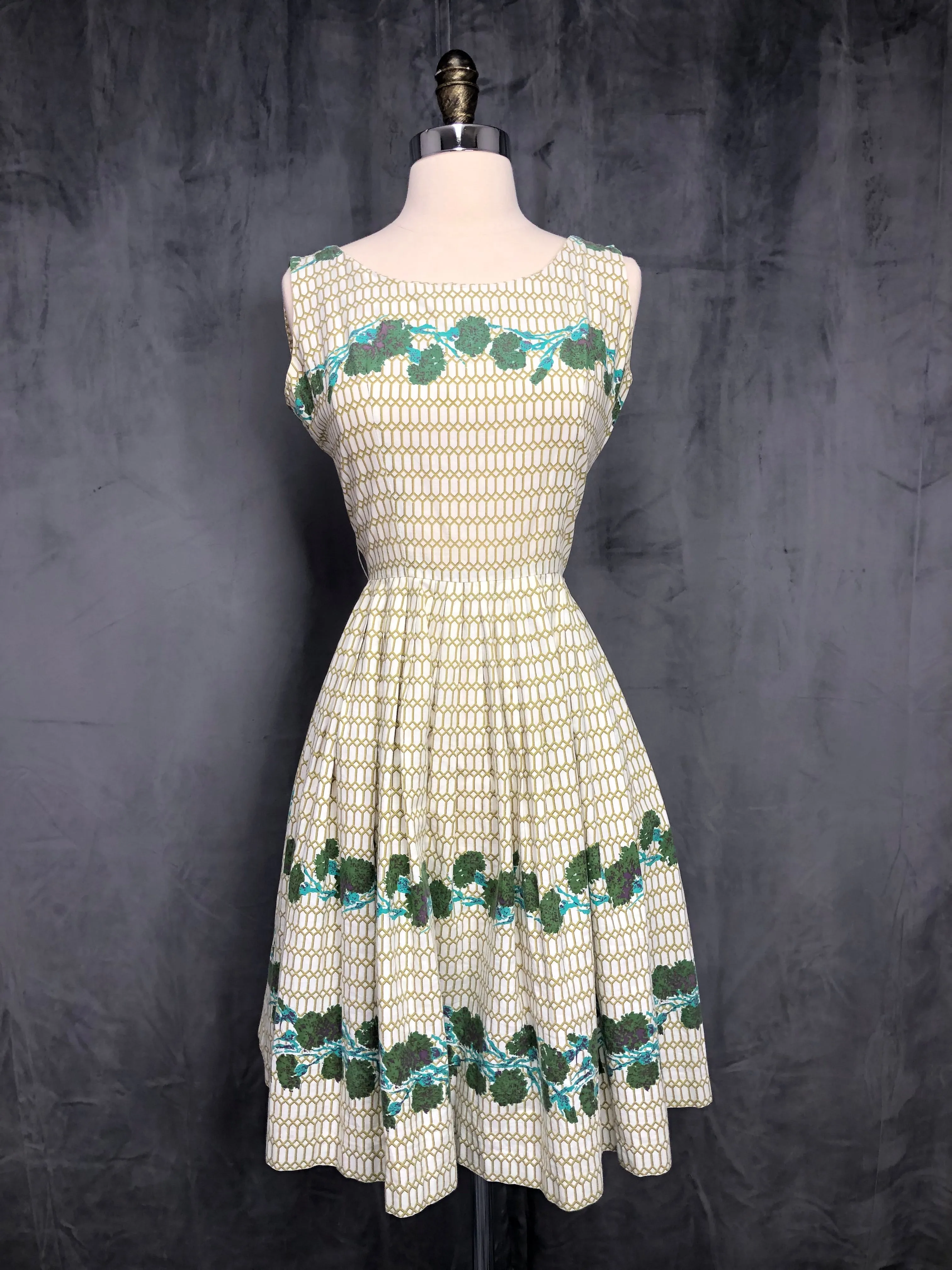 50s Jerry Gilden Carnation Dress