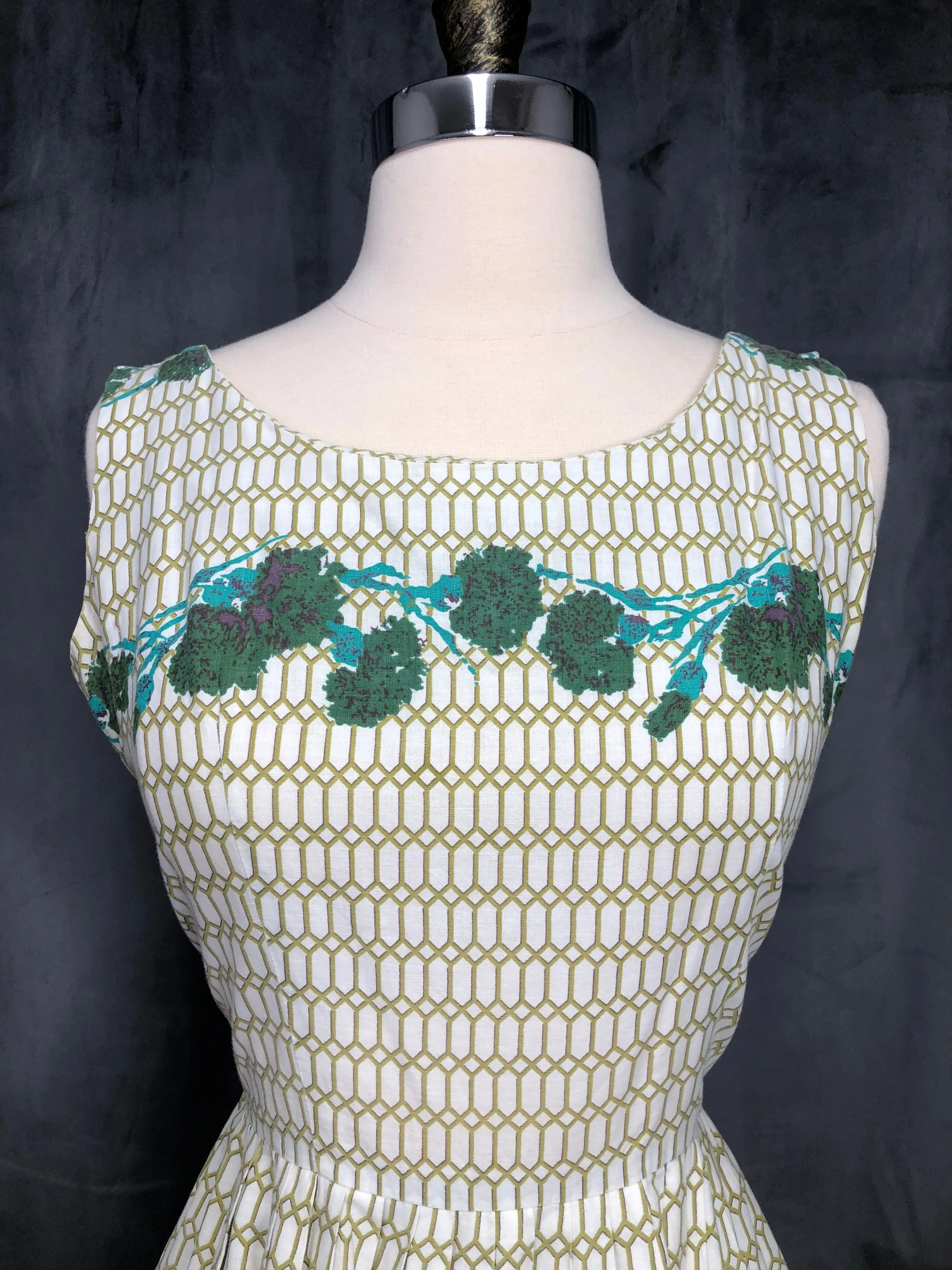 50s Jerry Gilden Carnation Dress