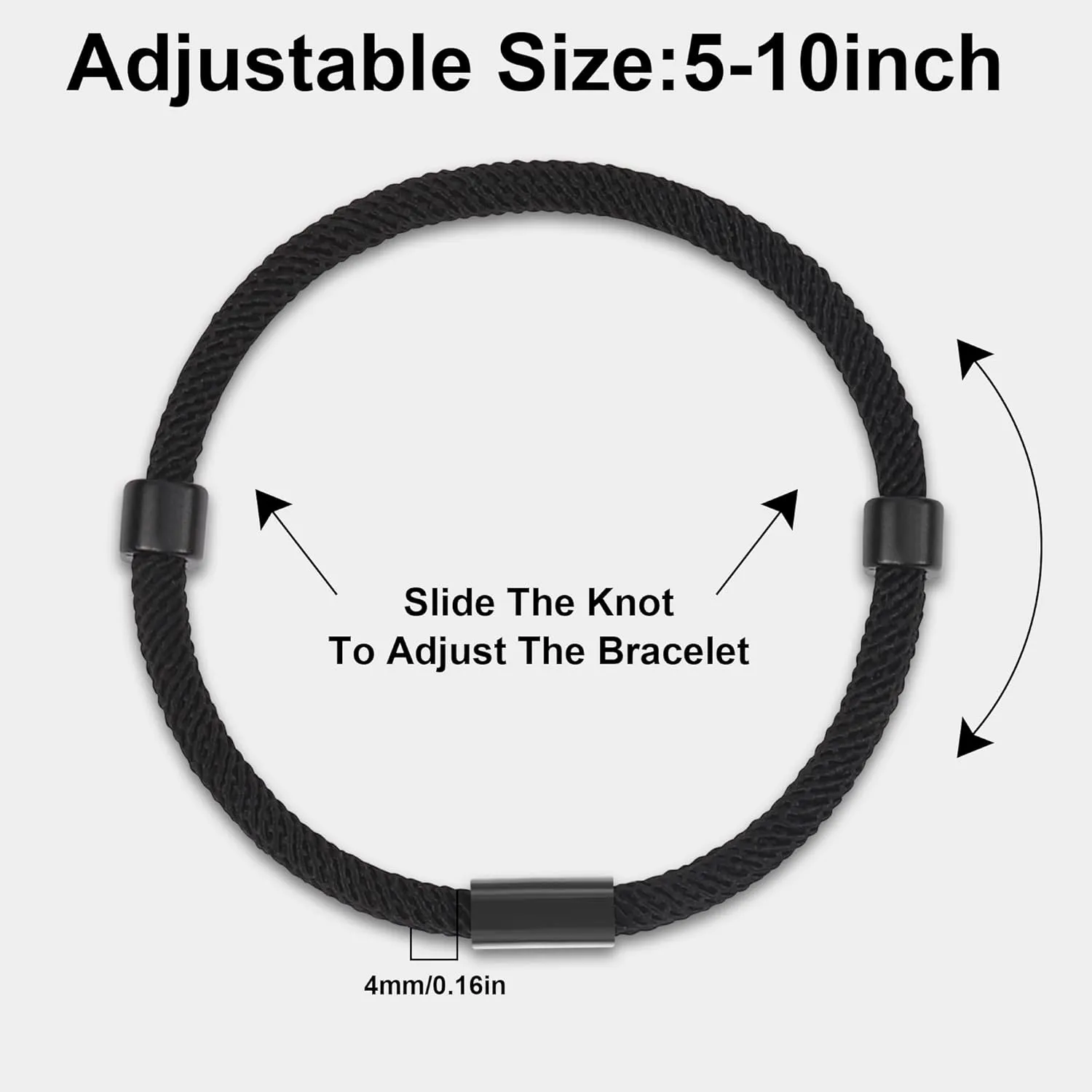 6PCS Christian Jesus Cross Rope Bracelet, Braided Cord Bracelet for Men Women, Nautical Surf Beach Bracelets Gifts Set for Sports, Handmade Woven String Bracelets with Adjustable Knot