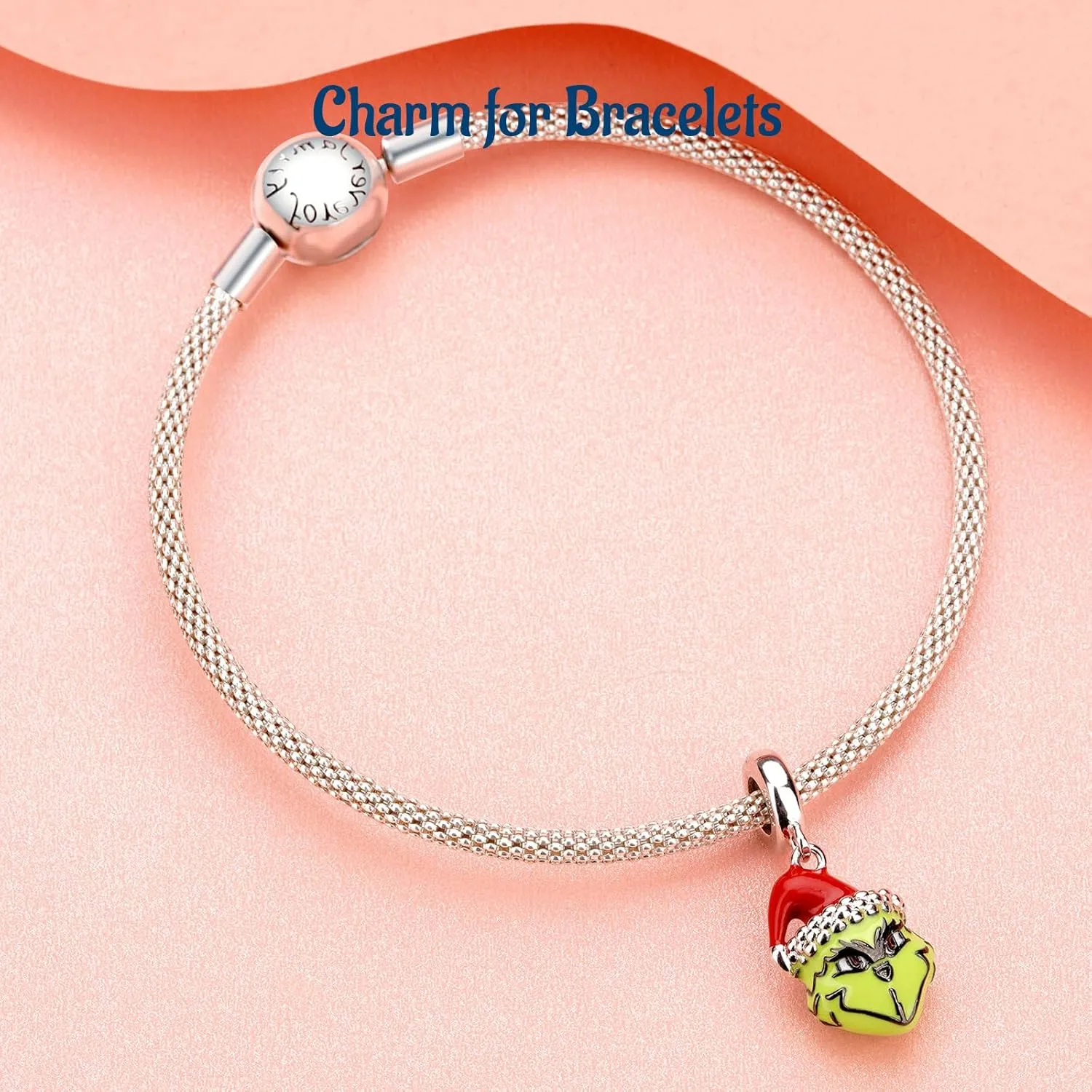 925 Sterling Silver Charms for Bracelets, Deer Snowflake Reindeer Santa Hat 2024 Christmas Tree Skull Bead Pendant Winter Halloween Christmas Jewelry Gifts for Women Friends