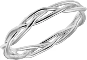 AeraVida Crown of Thorn Weave Wire Braid .925 Gold plated/Sterling Silver Band Ring | Crown of Thorns Rings | Ring Sterling Silver Rings Women