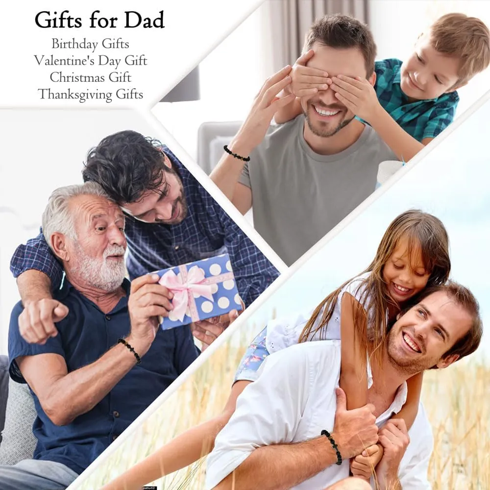 Bead Bracelet Gifts for Family - Birthday, Fathers Day, Mothers Day & Christmas - Under $10