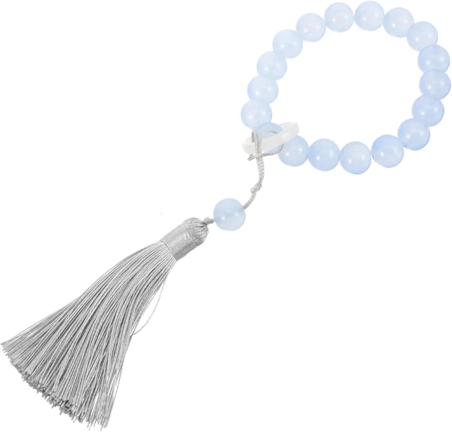 Beaded Bracelet Decorative Rosary for Prayer and Worship Glass String Garland