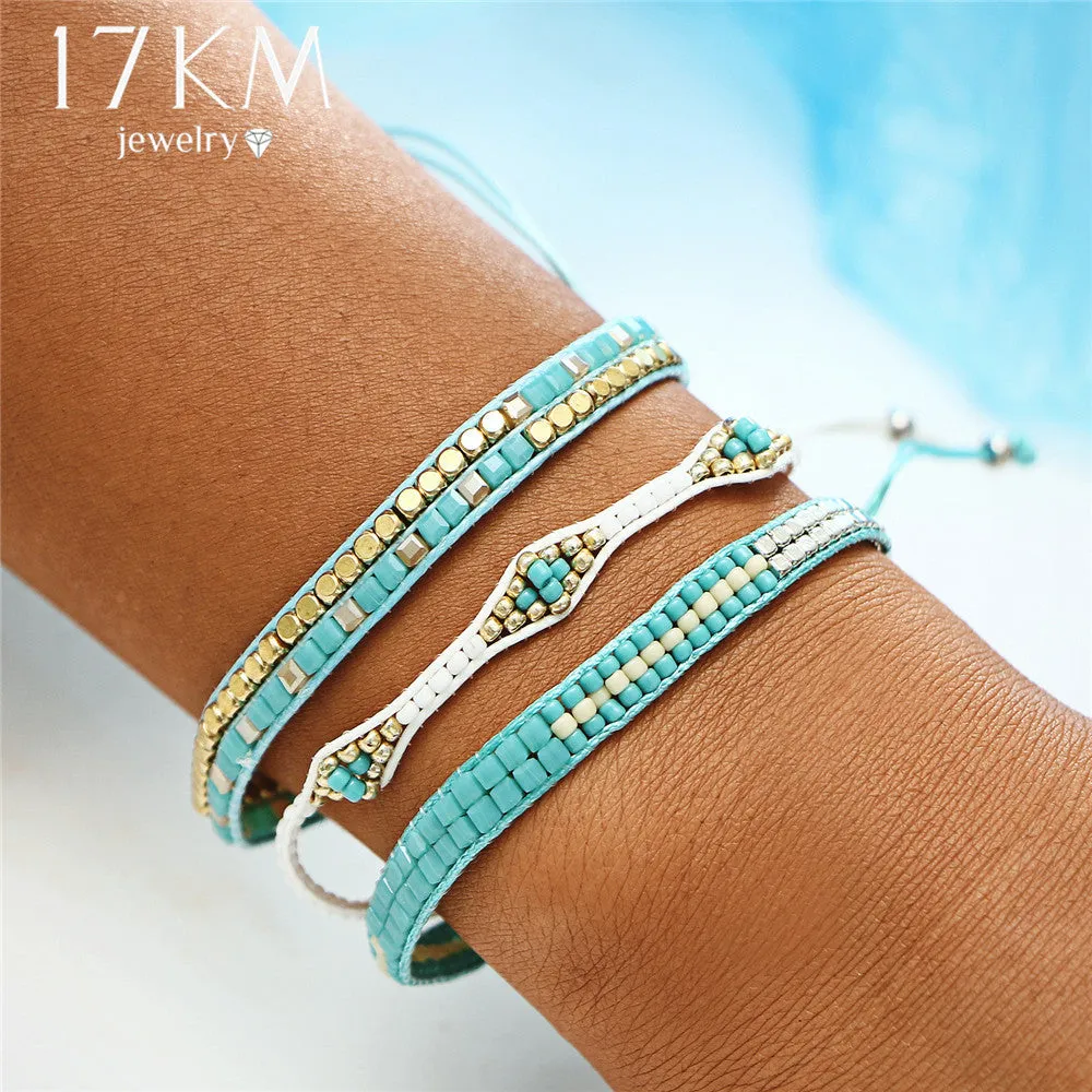 Beads Weave Rope Friendship Bracelets