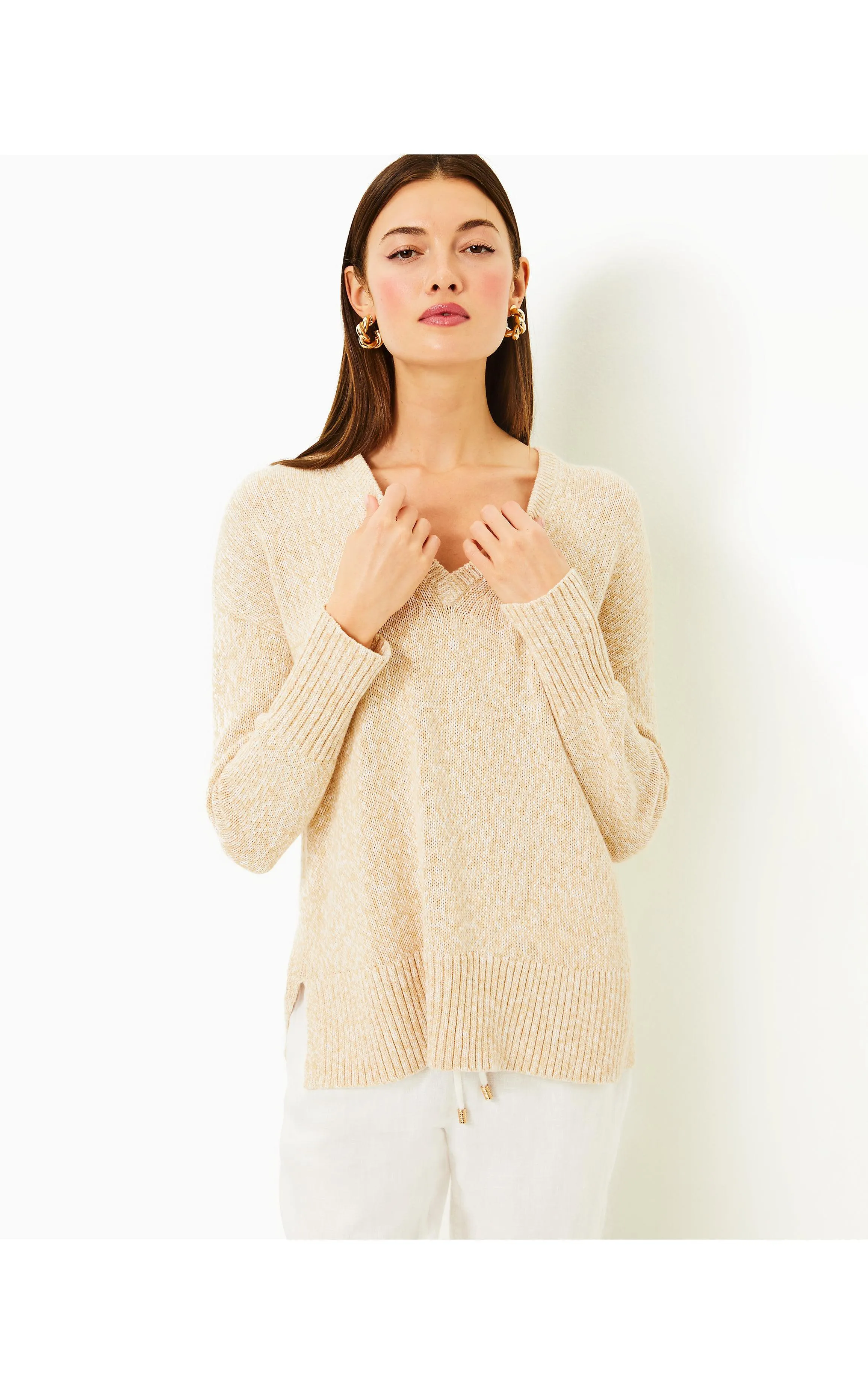 Bedford Sweater Wicker Tan