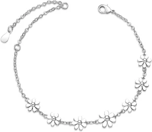 Bracelets for Womens Personalised Bracelet Daisy Bracelet Adjustable Bracelet Ladies Party Jewelry Gifts