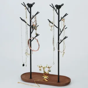 Branch Jewelry Rack Tree Tower Rack Hanging Organizer for Ring Earrings Necklace Bracelet,Suitable for living rooms, bathrooms,offices,etc.