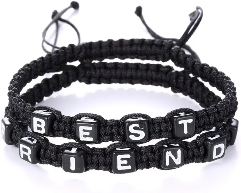 Charm.L Grace Matching Couples Bracelets Friendship Distance Bracelet Wristband Best Friends