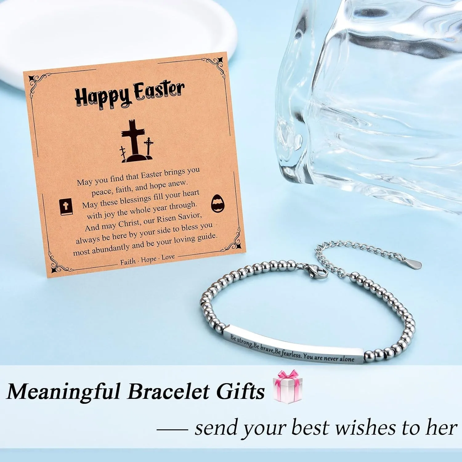 Christian Gifts for Women, Bible Verse Bracelets Religious Gifts for Women Teen Girls Her