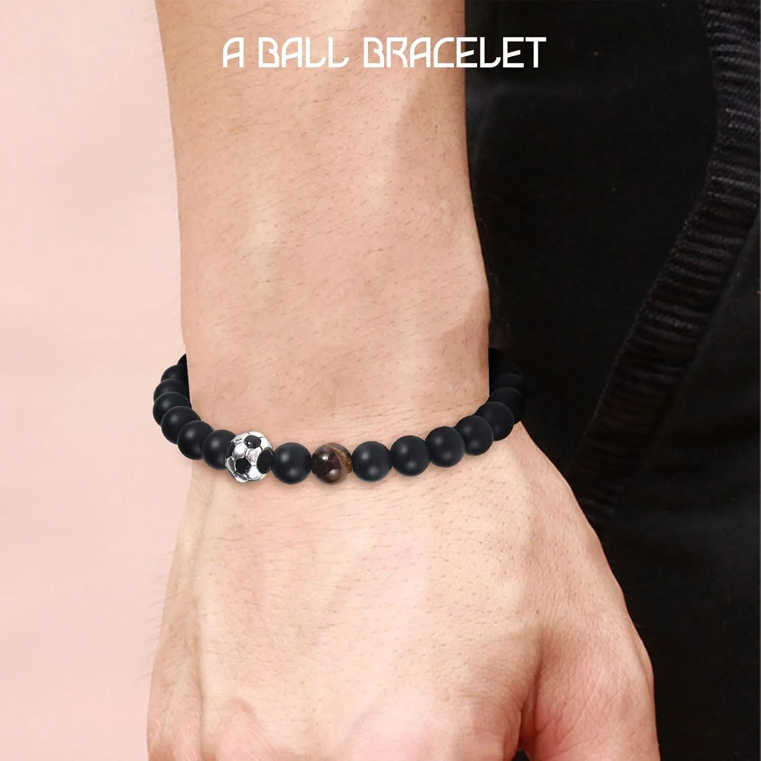 Christmas Bracelets Soccer Bracelet Gifts for Men Boys,Graduation Back to School Birthday Christmas Gifts for Son Nephew Grandson Brother Coach