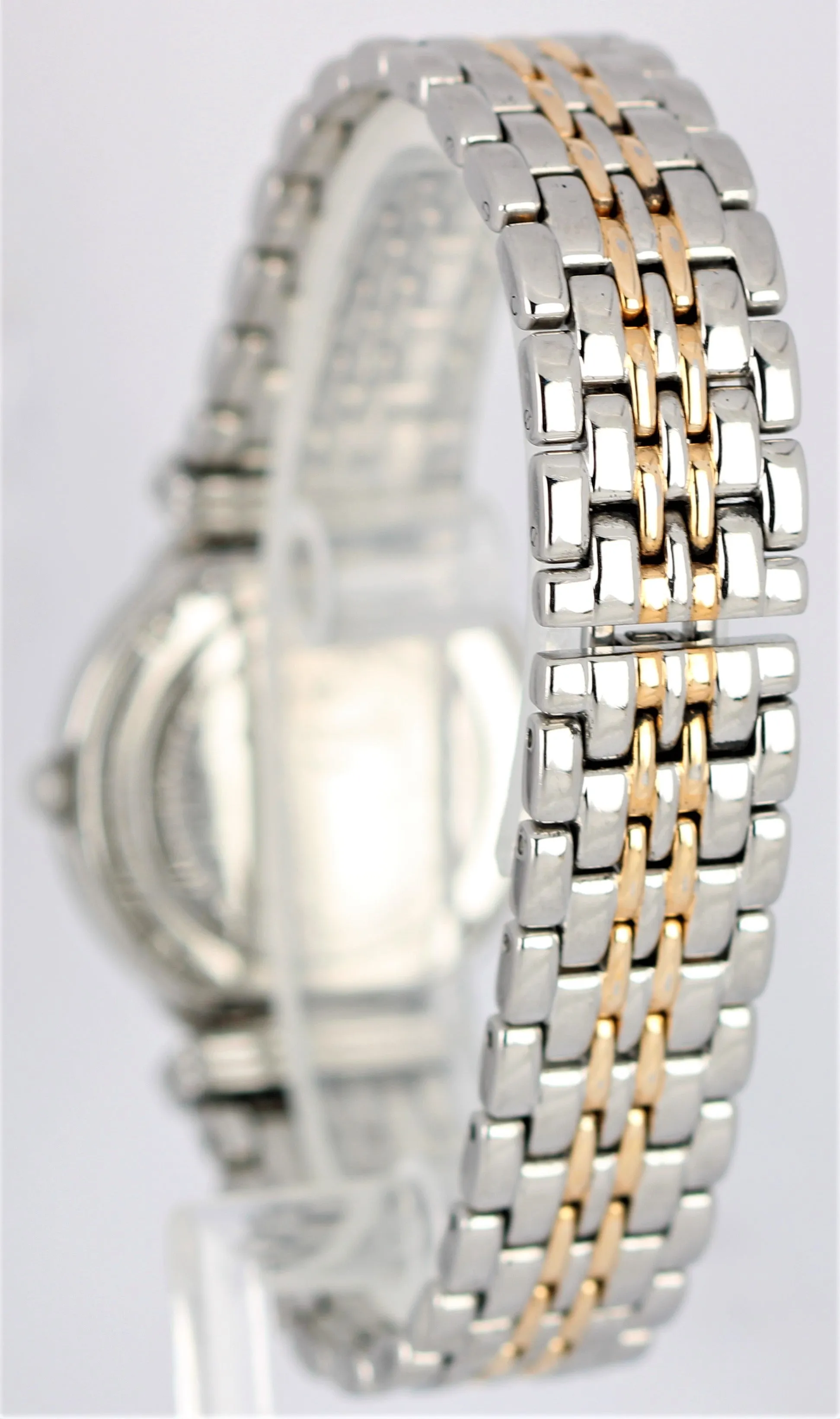 Christofle Paris Calendar Two Tone 27mm Gold Plate Stainless Steel 2718001 Watch
