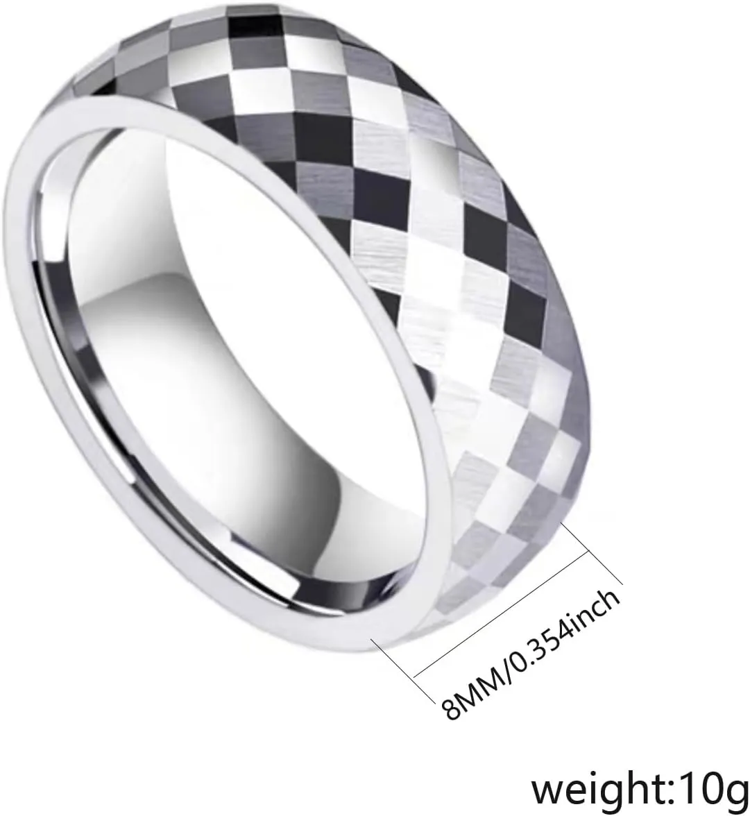 Couple Rings Matching Rings His Her Ring AAA CZ White Gold Plated Women's Wedding Ring Mens Ring