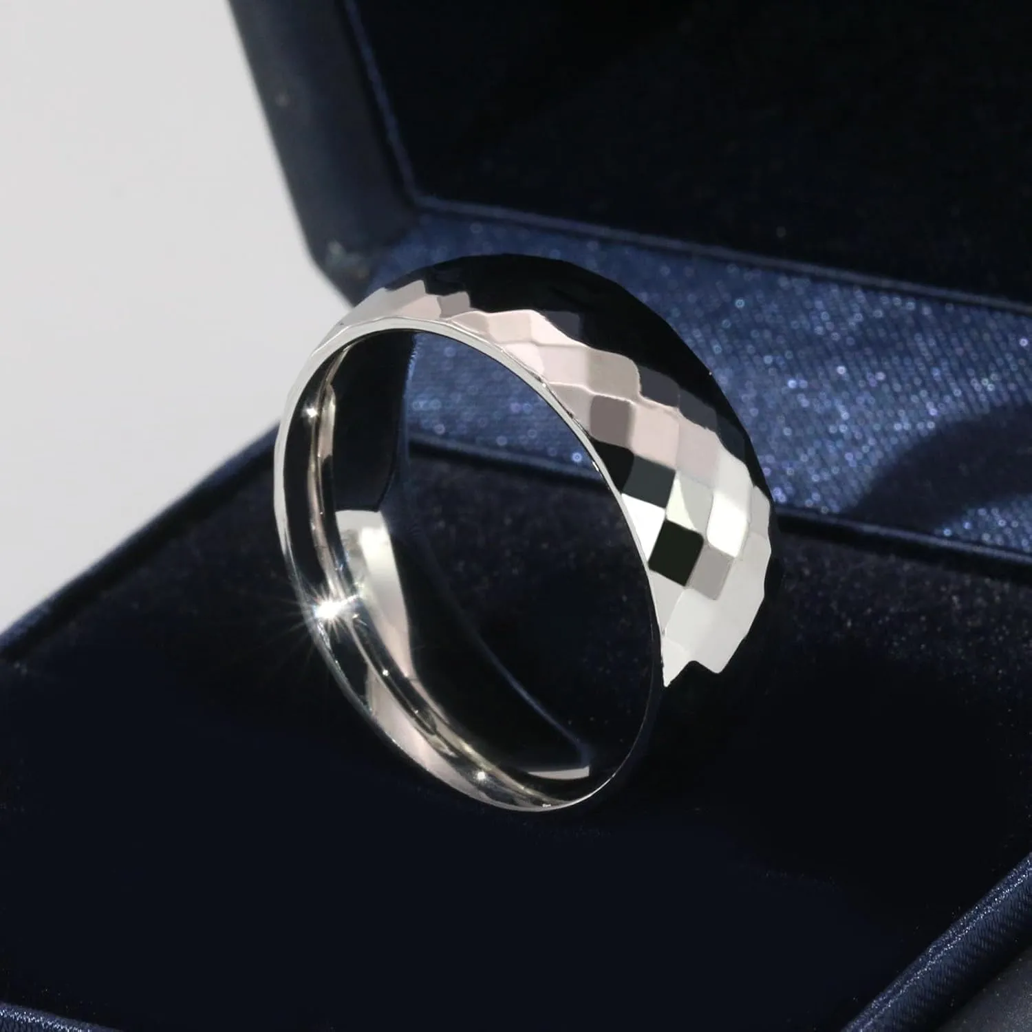 Couple Rings Matching Rings His Her Ring AAA CZ White Gold Plated Women's Wedding Ring Mens Ring