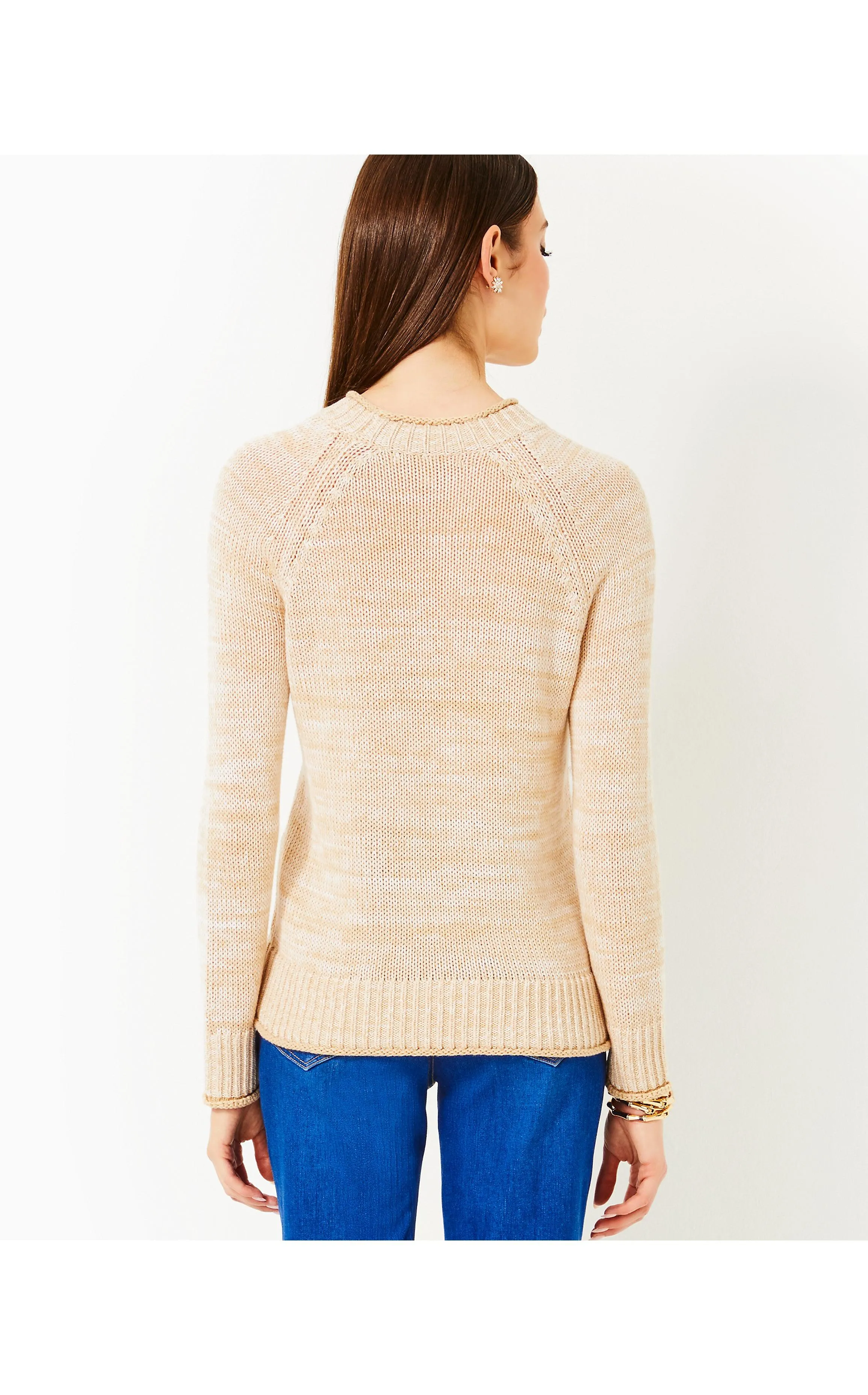 Deba Sweater Wicker Tan Marl