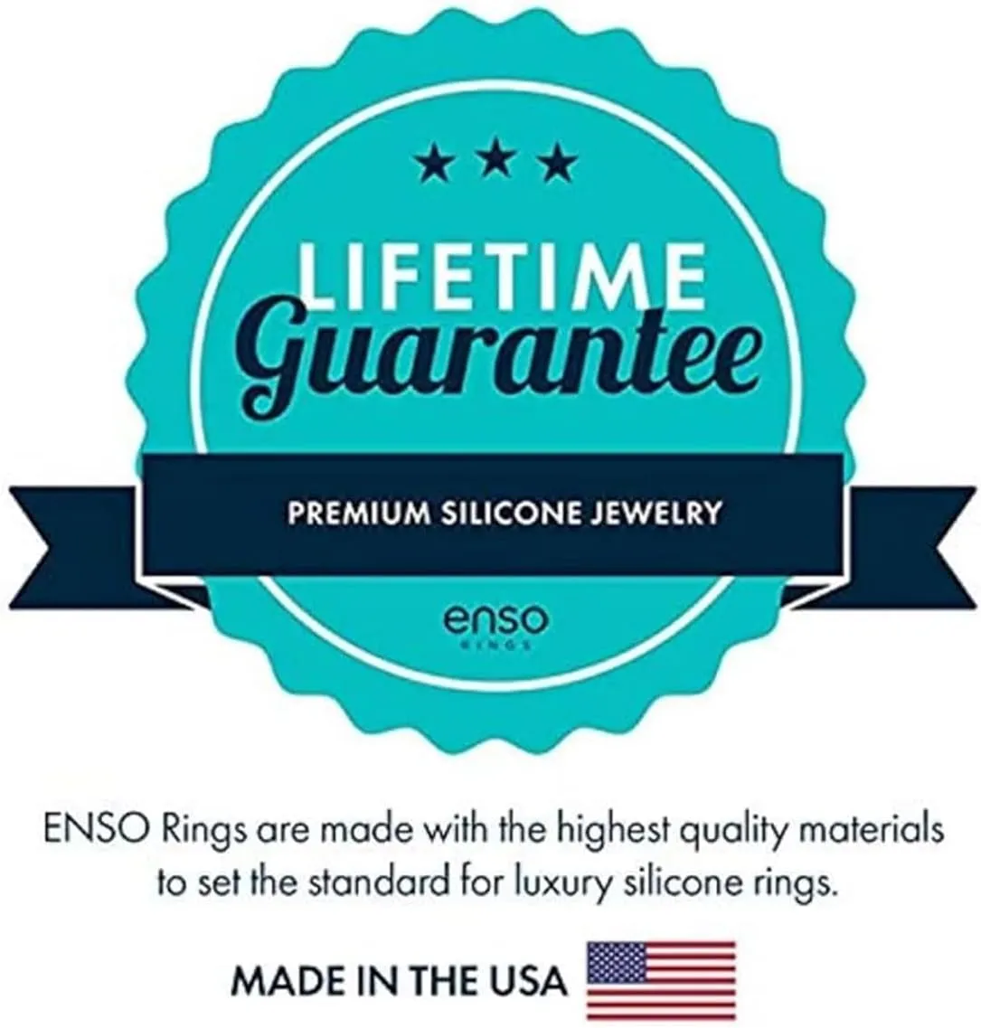 Enso Rings The Nightmare Before Christmas Collection - Disney Silicone Rings - Jack & Sally