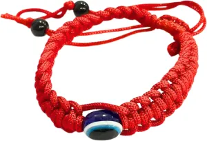 Evil Eye Bracelets for Women Men Handmade Braided Kabbalah Bracelet Good Luck Protection Bracelet Rope Cord Thread Friendship Adjustable String Minimalist Jewelry