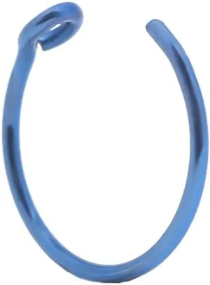 FANSING Stainless Steel Faux Nose Rings Hoop