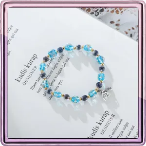 Firefly Glass Bracelet firefly Beads Firefly Jewelry Firefly Charm Firefly Glass Glass Jewelry Glow In The Dark Charms