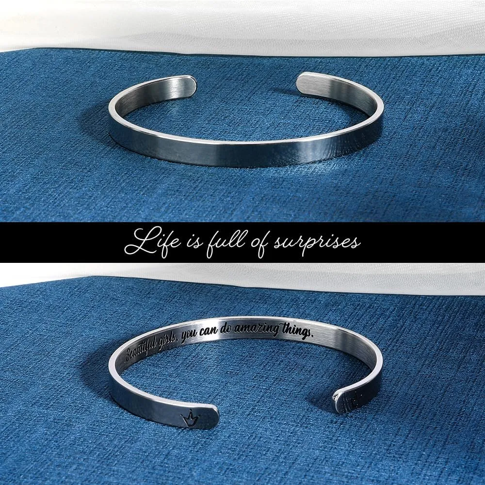 Friendship Bracelets for Women - Mother's Day, Graduation, Birthday Gifts for Teen Girls, Friends, Besties