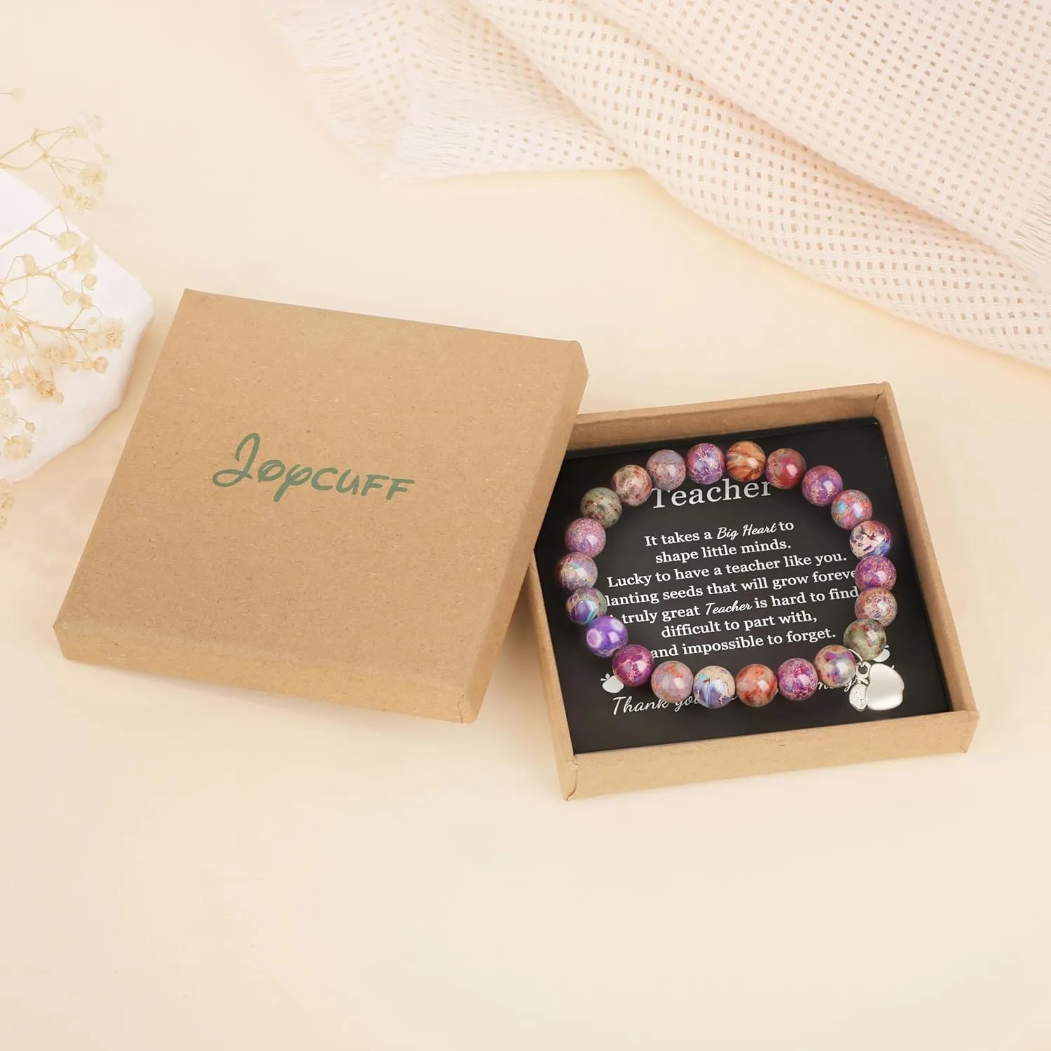     Friendship Gifts For Women      Christmas Valentines Day Graduation Healing Stone Bracelets Gifts for Her