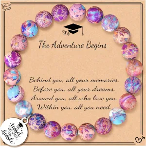     Friendship Gifts For Women      Christmas Valentines Day Graduation Healing Stone Bracelets Gifts for Her