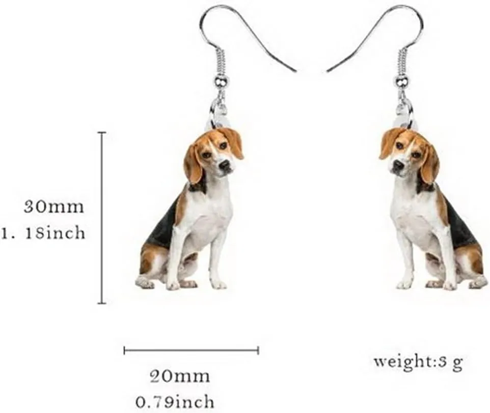 Funny Animal Acrylic Earrings Fall Cartoon Cute Resin Squirrel Pine Cone Turkey Pet Lightweight Dangle Drop Earrings for Women Autumn Festival Thanksgiving Christmas Jewelry Gifts