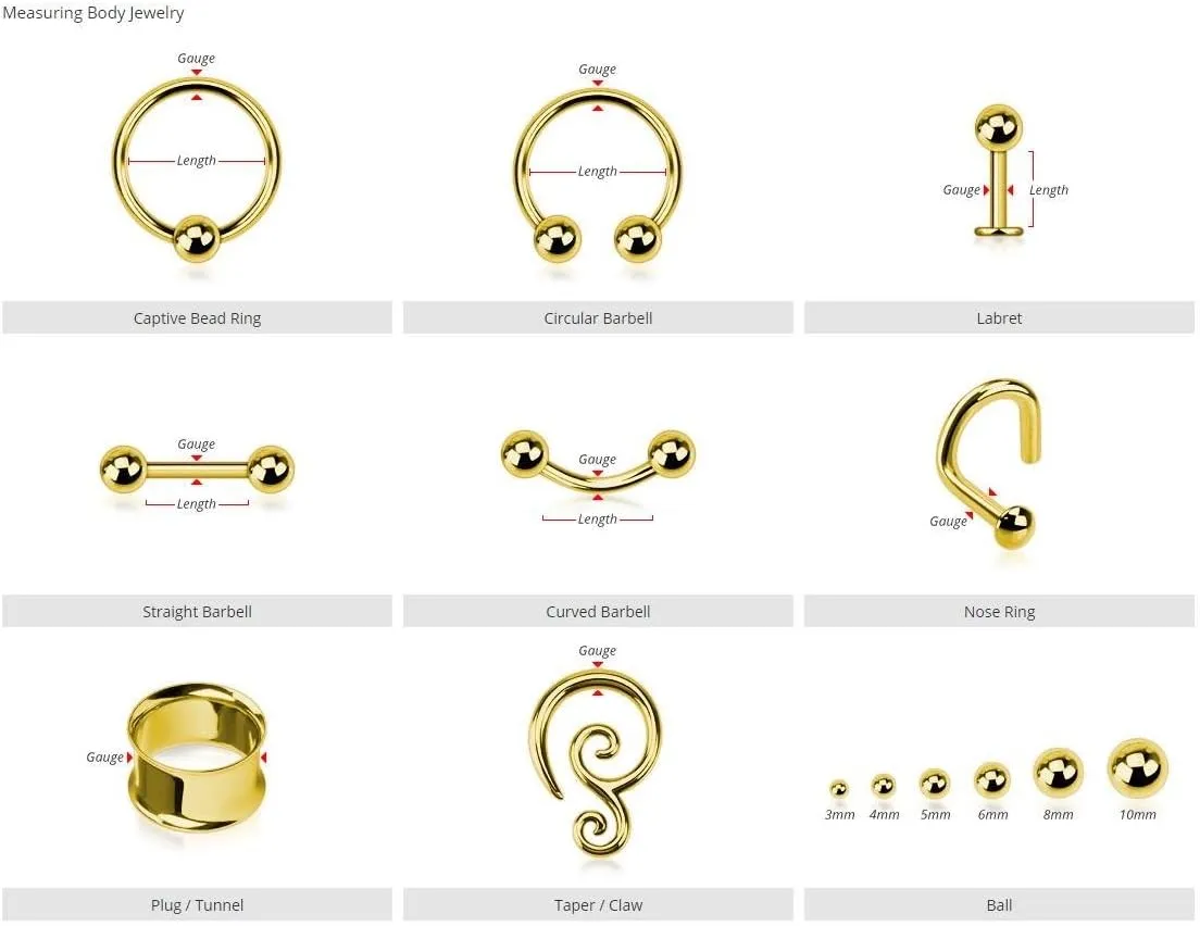 Hinged Seamless WildKlass Jewely Septum Clicker Ring 316L Surgical Steel (Sold Individually)