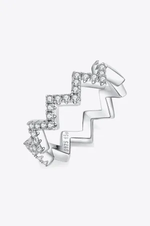 I WEAR THE CROWN Moissanite Band