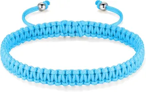 JENDEAR SHINE Braided Rope Bracelet Ladies Men, Birthday Friendship Couple Gifts Handmade Jewelry