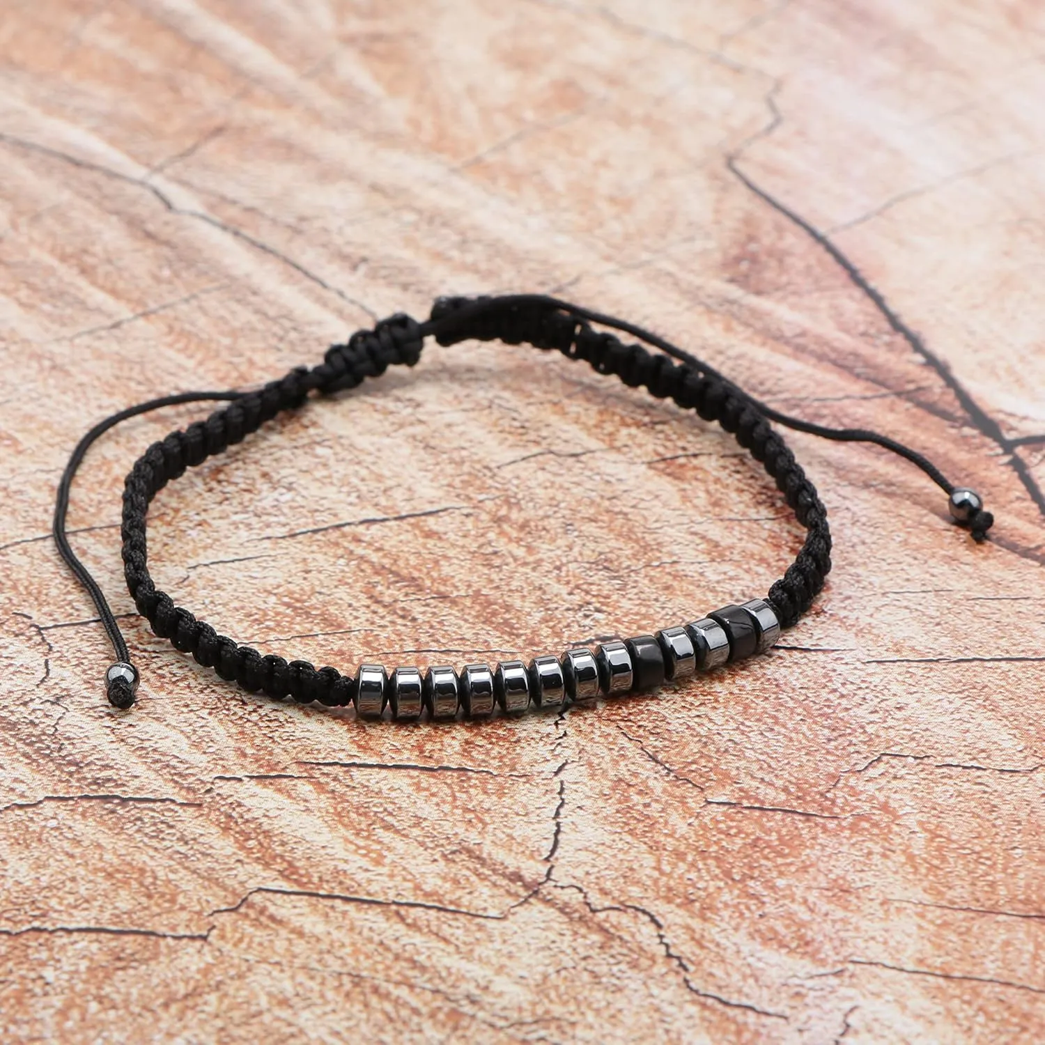 JoycuFF Morse Code Bracelets for Women Men Gifts for Her Him Mom Dad Daughter Sister Best Friend Funny Inspirational Bracelets for Women Jewelry Adjustable Silk Beaded Wrap Bracelet