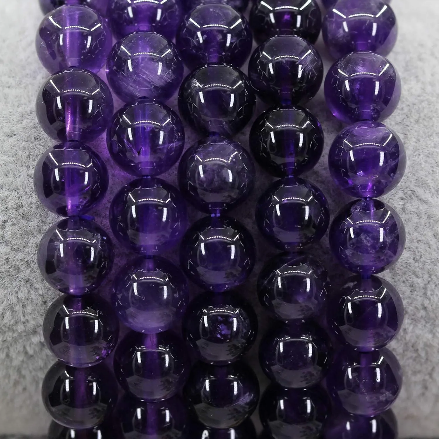 Keleny Gem Semi Precious Gemstones 8mm Round Beads Crystal Stretch Bracelets 7 Inch Unisex