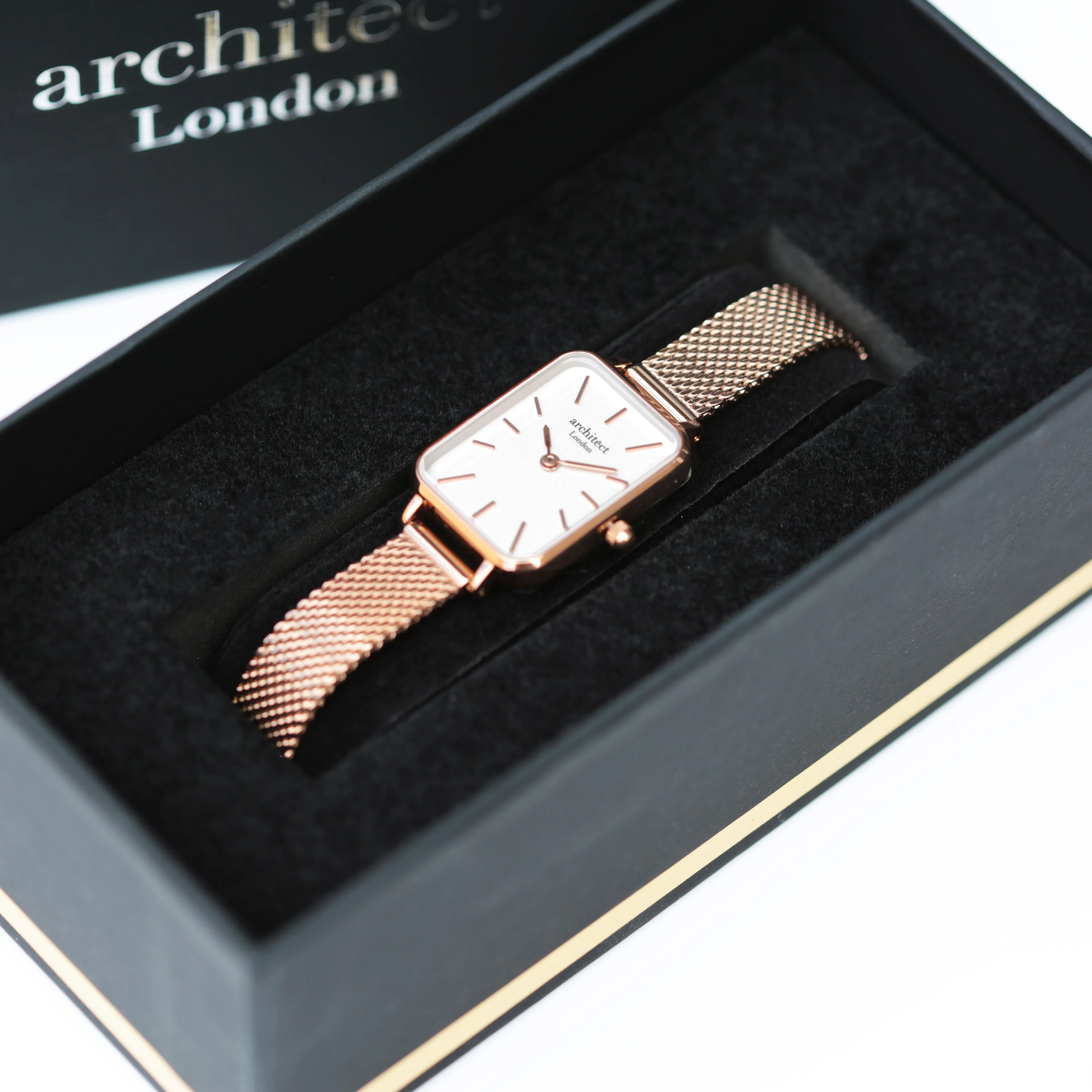 Ladies Archiect Lille - Rose Gold - Handwriting Engraving