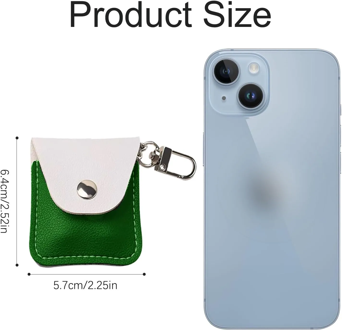 Leather Ring Holder Keychain for Gym, Portable Jewelry Travel Ring Keeper Case for Wedding ring and Necklaces