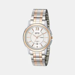 Men's Silver Analog Stainless Steel Watch TW000U311