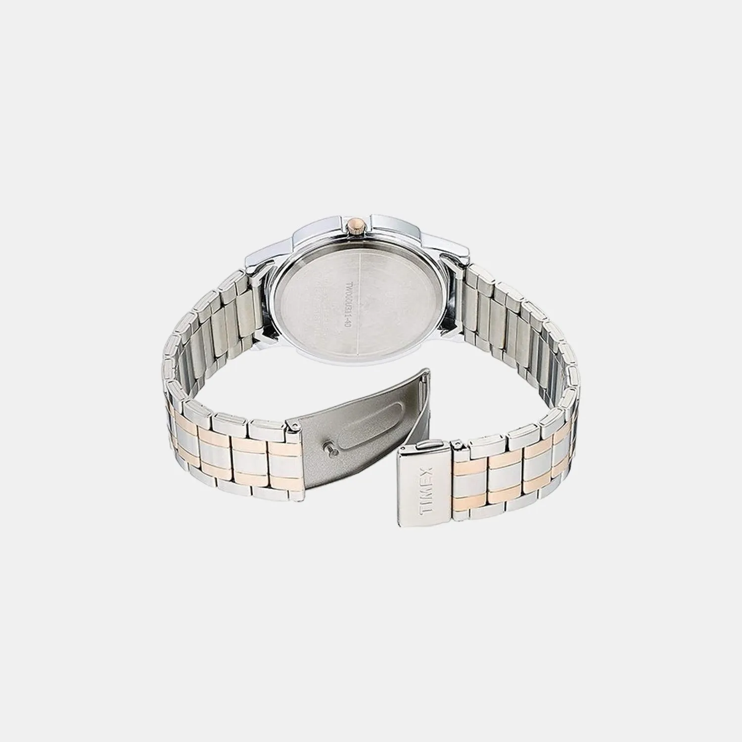 Men's Silver Analog Stainless Steel Watch TW000U311