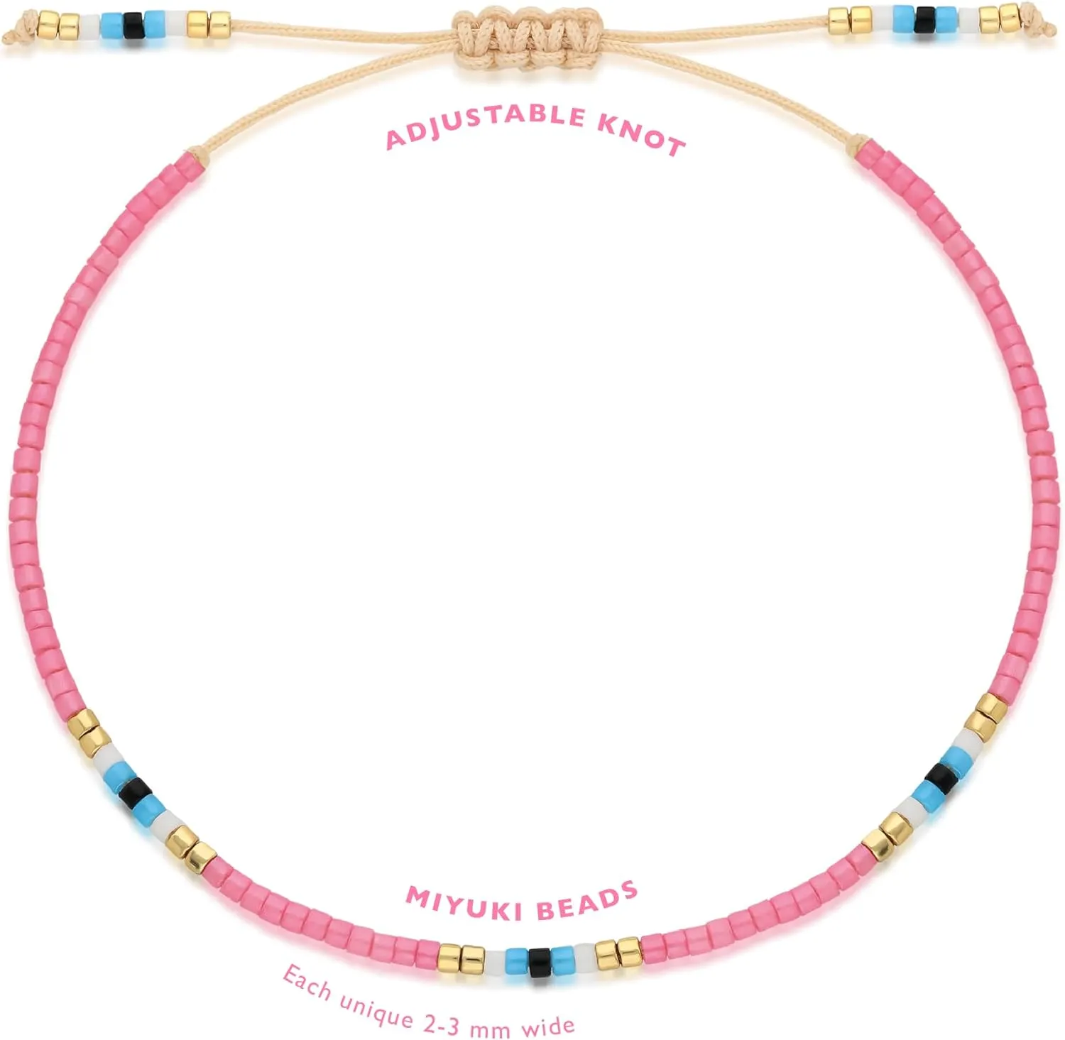 Miyuki Seed Bead Evil Eye Bracelets, Beaded Bracelets for Women, String Evil Eye Jewelry, Adjustable Protection Bracelet, Gifts for Women, Luck Amulet for Women, Men, Family & Friends
