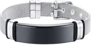 New 2026 Unisex English German Korean French Bible Prayer Stainless Steel Bracelet Men Jewelry Findings Fashion Trendy Accessories Creative Gift For Women And Men