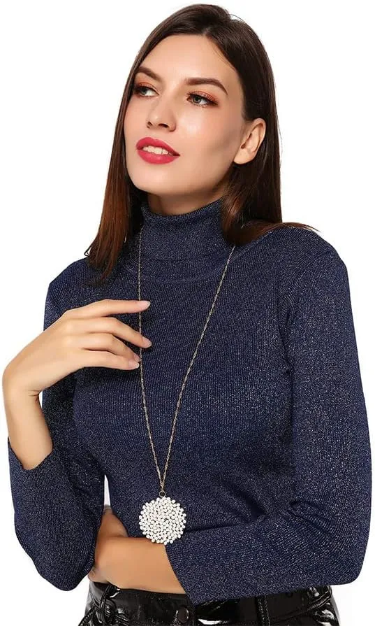 Niumike Handmade Crystal Circle Pendant Necklace and Earring Sets for Women Prom Disc Long Statement Necklaces Jewelry Sets with Gifts Box