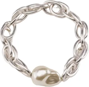 Olivia Welles Christy Chain Bracelet for Women, Adjustable Chunky Gold Bracelet in 3 Layered Chains Fashion Jewelry for Women