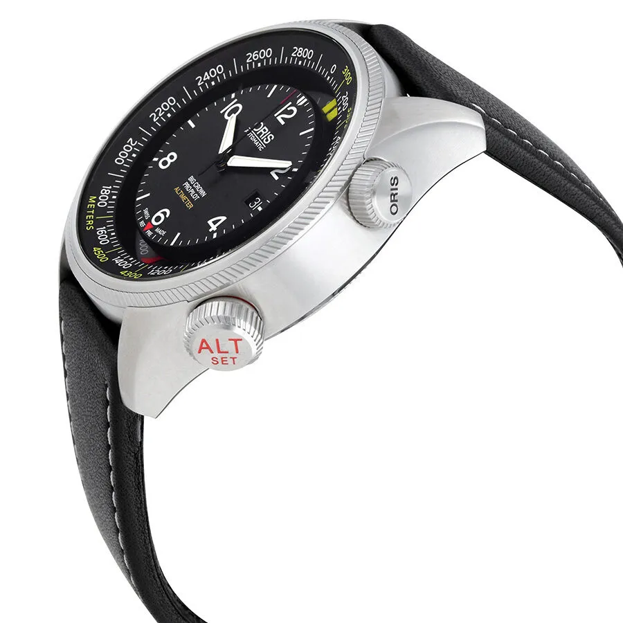 Oris Big Crown Altimeter Automatic Black Dial Men's Watch 733-7705-4164LS