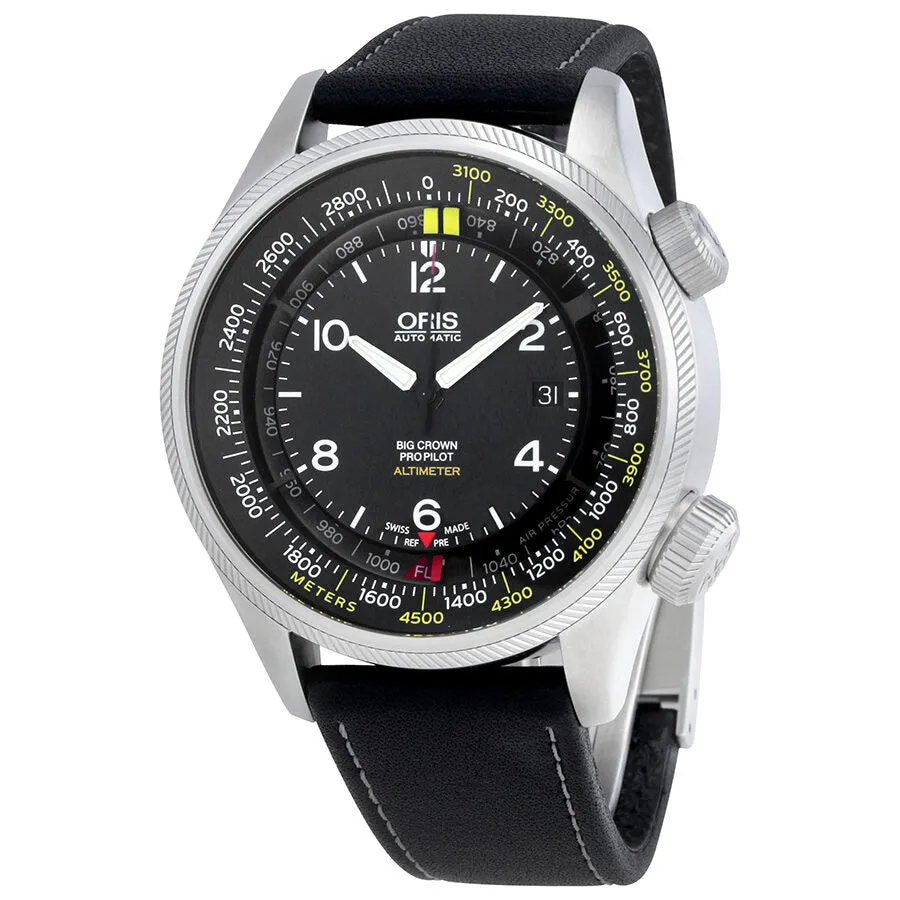 Oris Big Crown Altimeter Automatic Black Dial Men's Watch 733-7705-4164LS