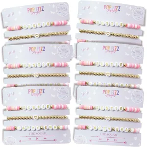 Pop Fizz Designs | Friendship Bracelet for Besties | 6 Pack