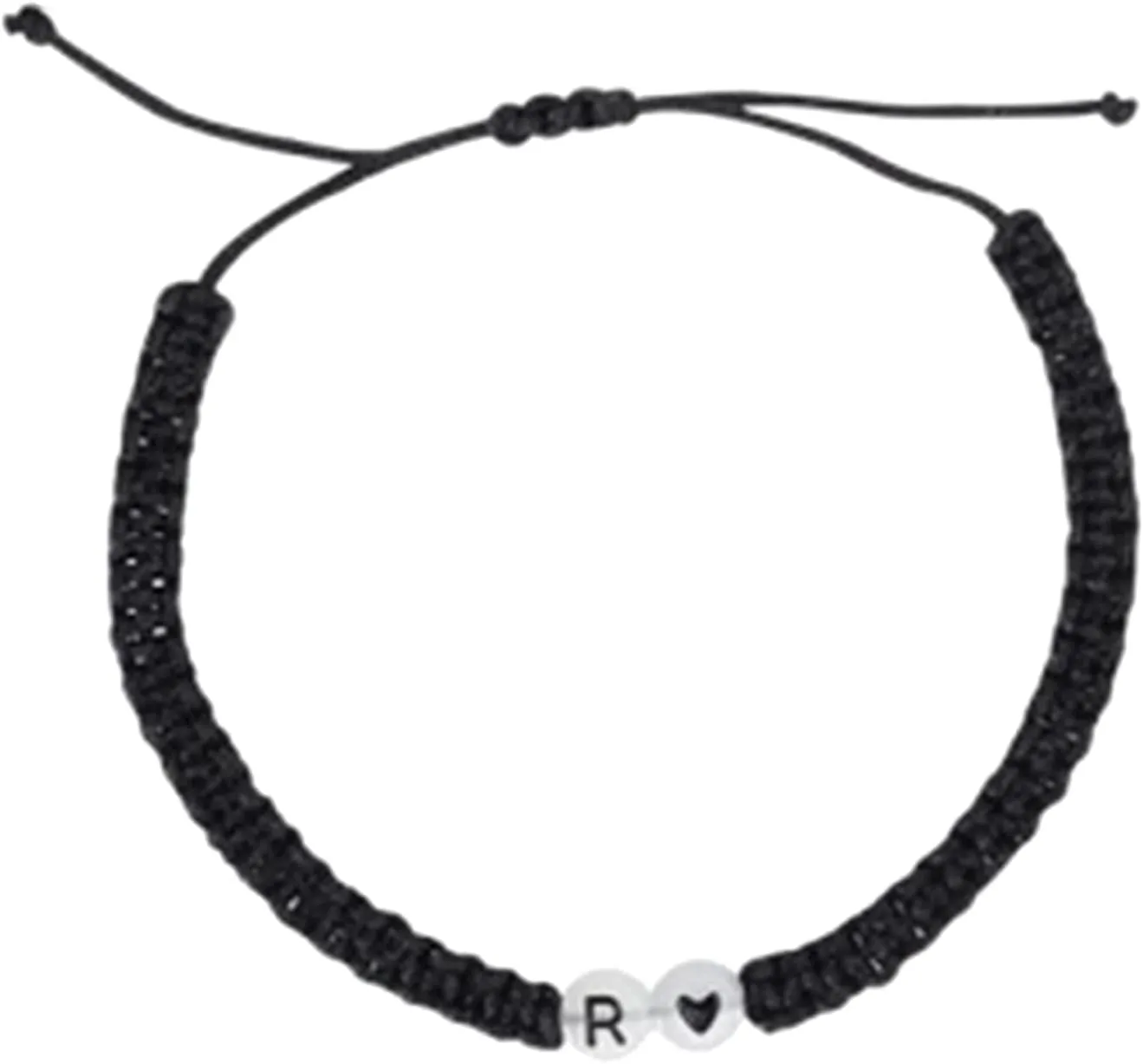 Promise Couple Bracelets For Women Simple Cute Luminous Round Bead Braid Bracelet Friendship Aesthetic Jewelry Gift, 1 Piece