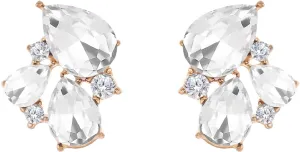 Rhinestone Stud Earrings Small Fancy Crystal Cluster Earrings for Women Brides Dainty Marquise Stud Earrings for Wedding Party Prom Jewelry Gift