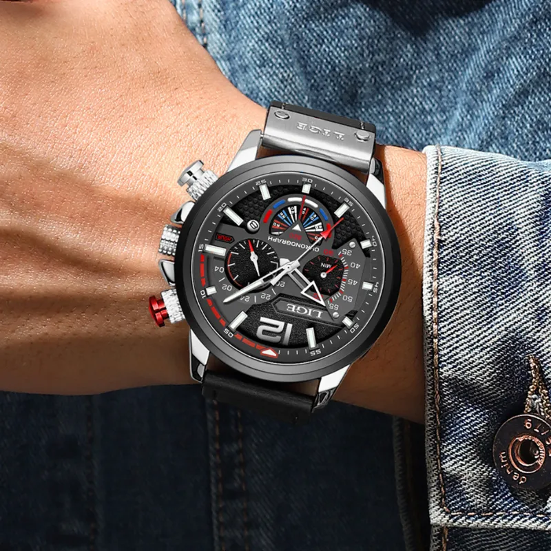 Robust Quartz Military Watch